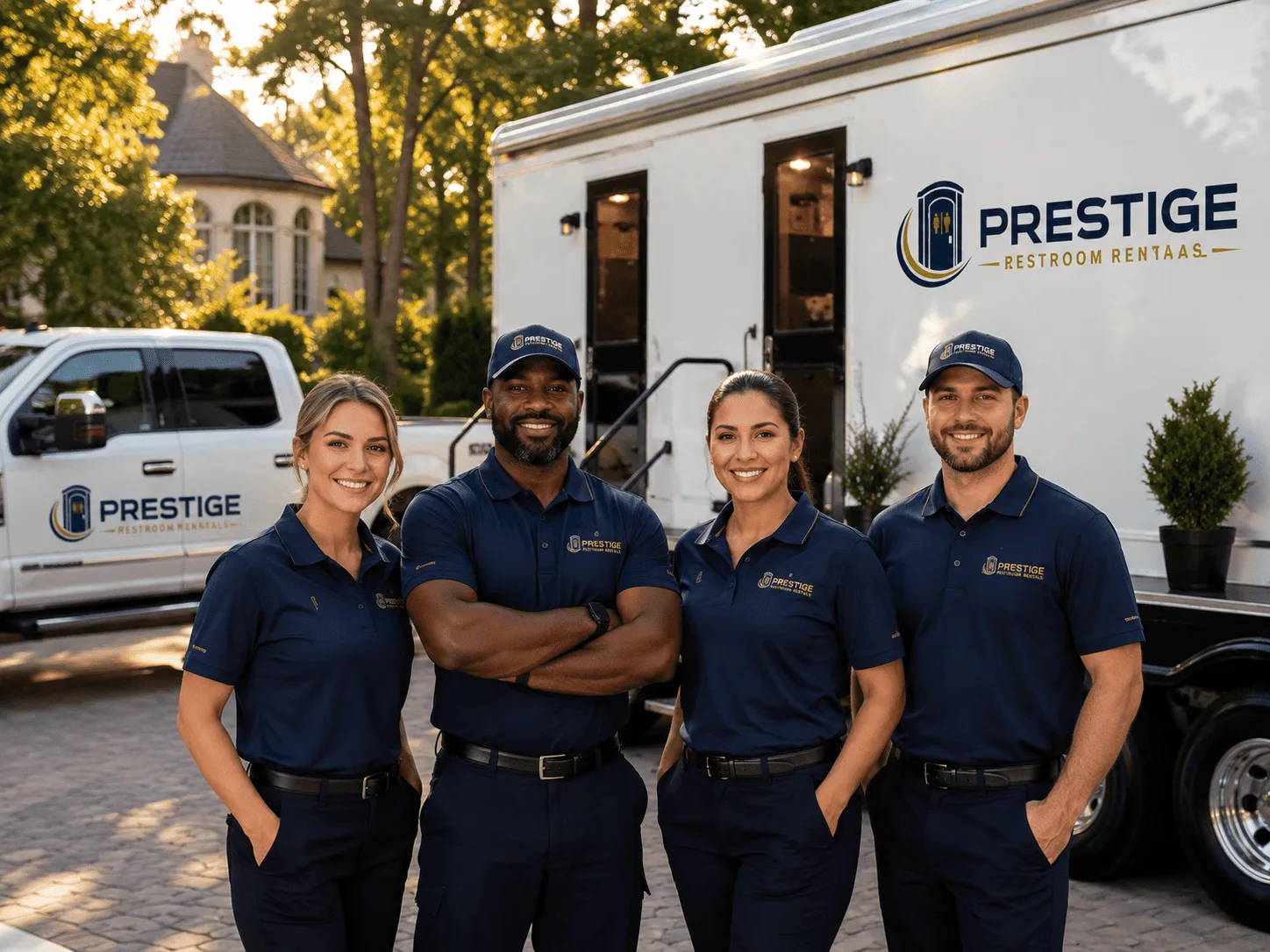 Trusted Luxury Portable Restrooms company in Randolph, TX